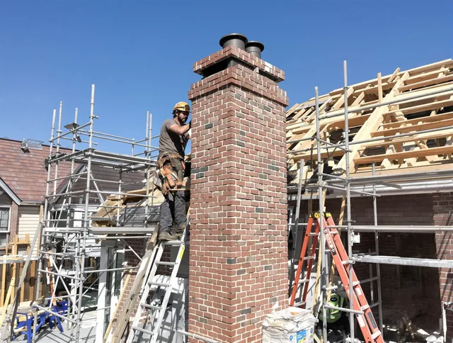New chimney installation completed by Concord Chimney Sweep in Concord, NC